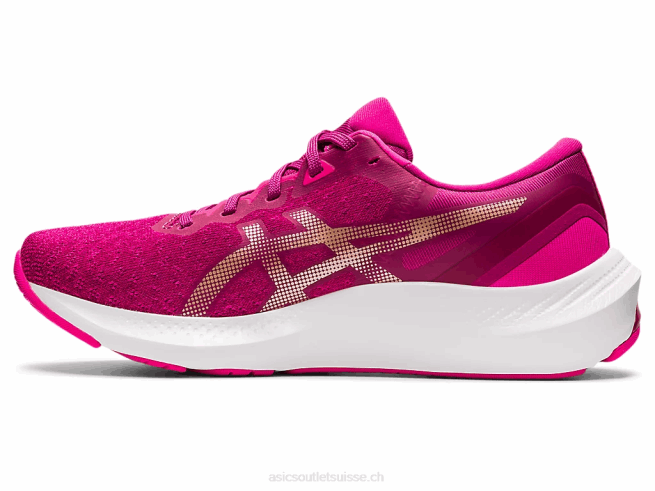gel-impulsion 13 rouge fuchsia/champagne Asics L6N0K3324