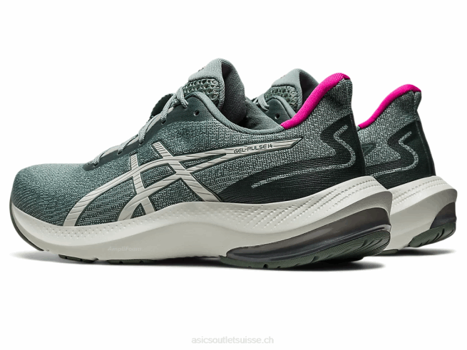 gel-impulsion 14 gris ardoise/lierre Asics L6N0K2517