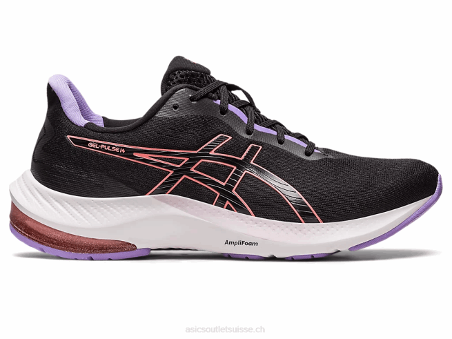 gel-impulsion 14 noir/papaye Asics L6N0K2483