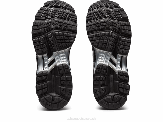 gel-jadéite noir/argent pur Asics L6N0K2396