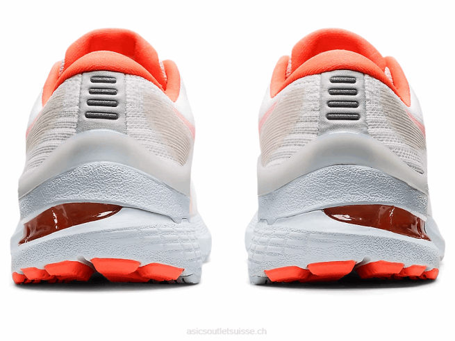 gel-kayano 28 blanc/corail flash Asics L6N0K3153