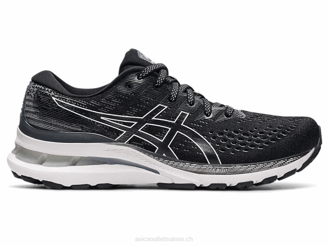 gel-kayano 28 large noir blanc Asics L6N0K3868