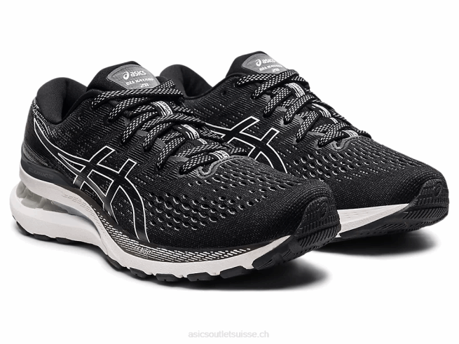 gel-kayano 28 noir blanc Asics L6N0K3915