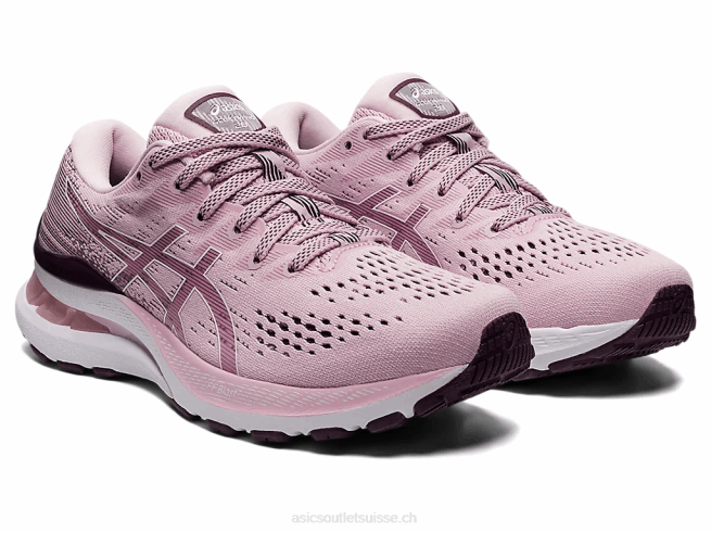 gel-kayano 28 à peine rose/blanc Asics L6N0K3539