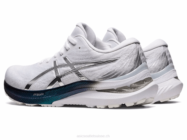 gel-kayano 29 platine blanc/argent pur Asics L6N0K3132