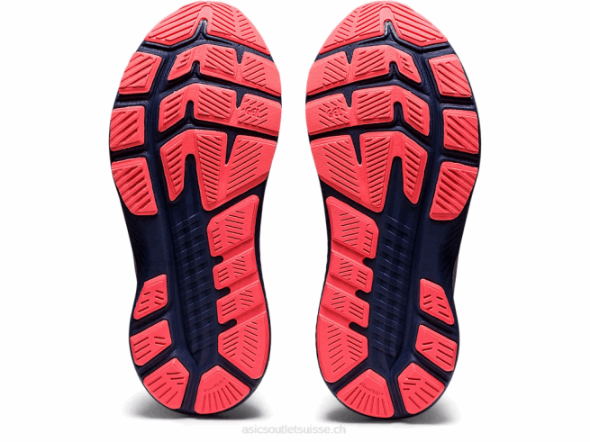 gel-kayano lite 2 bleu tonnerre/corail flamboyant Asics L6N0K3861