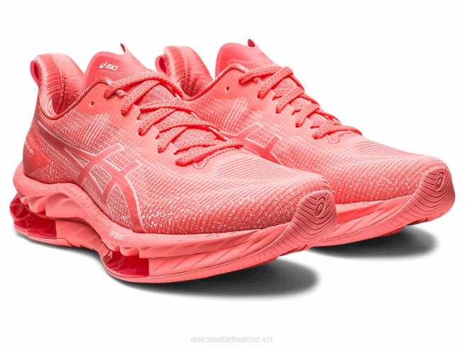 gel-kinsei souffle le 2 papaye/blanc Asics L6N0K2287