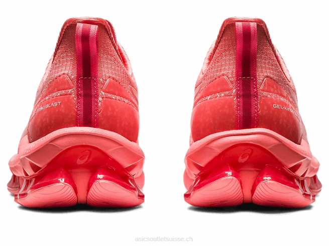 gel-kinsei souffle le 2 papaye/blanc Asics L6N0K2287
