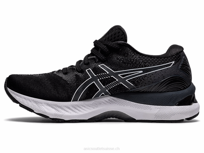 gel-nimbus 23 de large noir blanc Asics L6N0K4011
