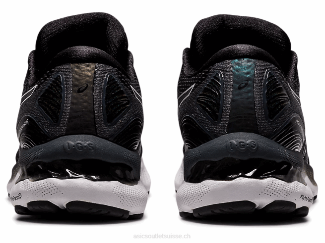 gel-nimbus 23 de large noir blanc Asics L6N0K4011