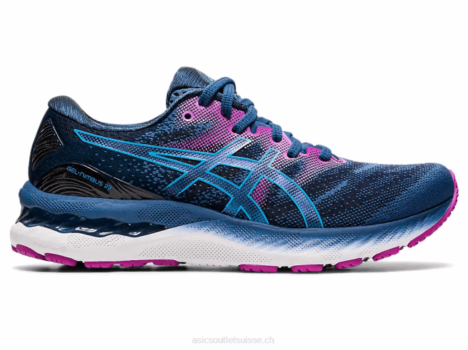 gel-nimbus 23 grand requin/aqua numérique Asics L6N0K4091