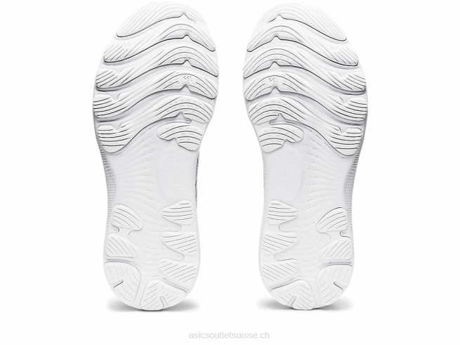 gel-nimbus 24 blanc/argent pur Asics L6N0K3234