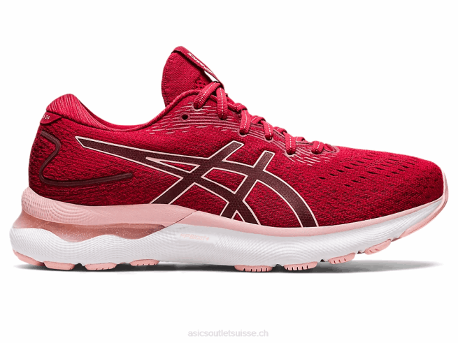 gel-nimbus 24 canneberge/rose givrée Asics L6N0K2682