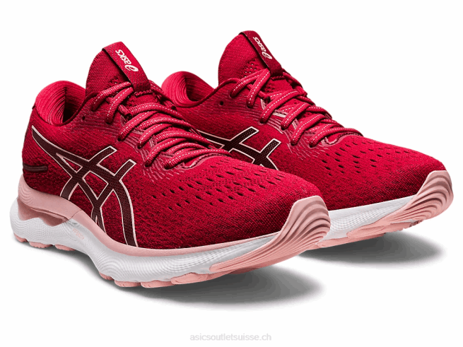 gel-nimbus 24 canneberge/rose givrée Asics L6N0K2682