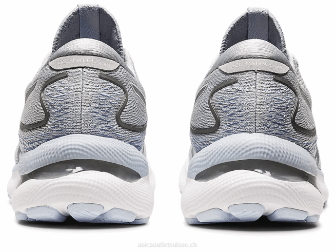 gel-nimbus 24 gris piémont/blanc Asics L6N0K2850