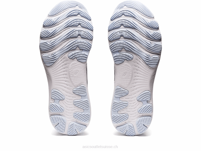 gel-nimbus 24 gris piémont/blanc Asics L6N0K2850