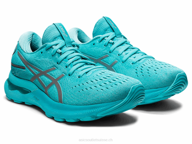 gel-nimbus 24 lite-show lite show/menthe glacée Asics L6N0K3416