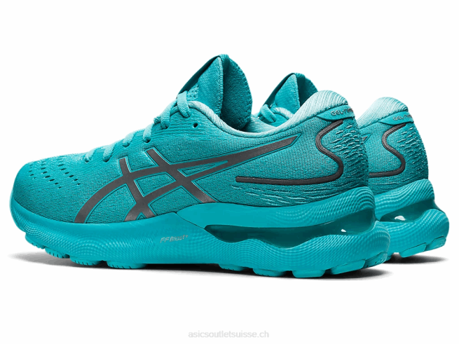 gel-nimbus 24 lite-show lite show/menthe glacée Asics L6N0K3416