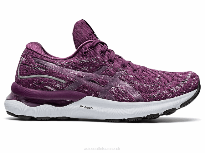 gel-nimbus 24 mk prune profond/quartz rose Asics L6N0K3485