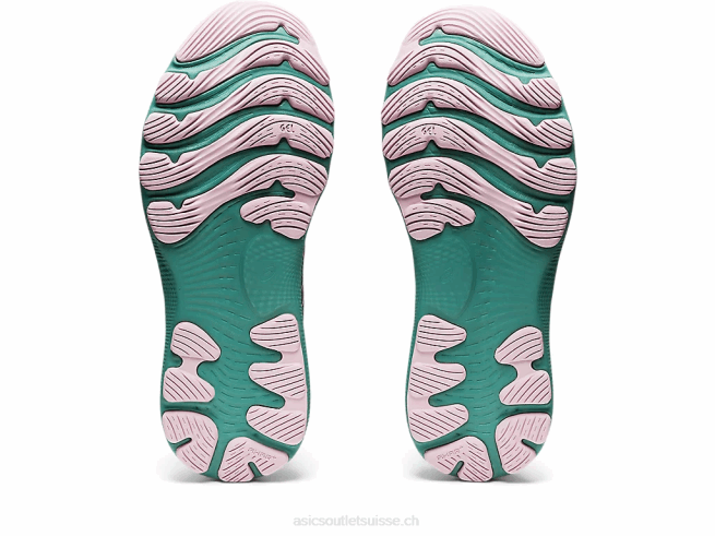 gel-nimbus 24 noir/à peine rose Asics L6N0K3550