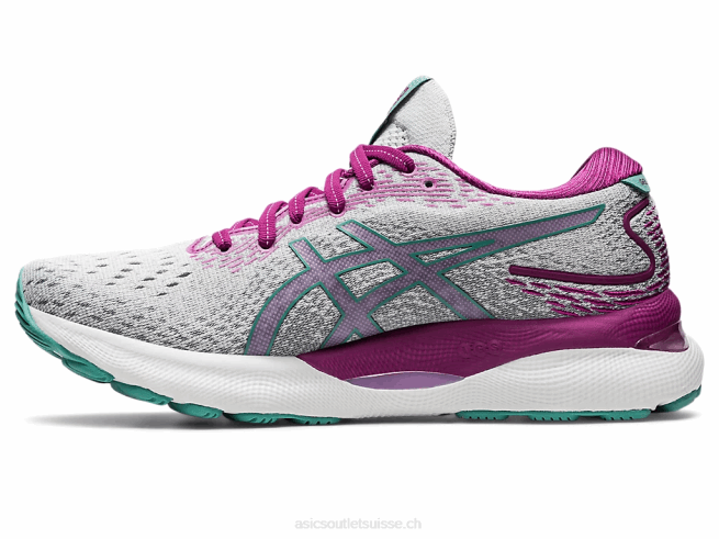 gel-nimbus 24 ombre polaire/sauge Asics L6N0K2659