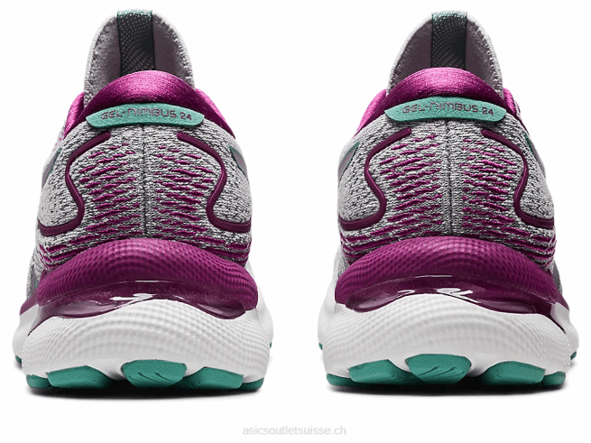 gel-nimbus 24 ombre polaire/sauge Asics L6N0K2659