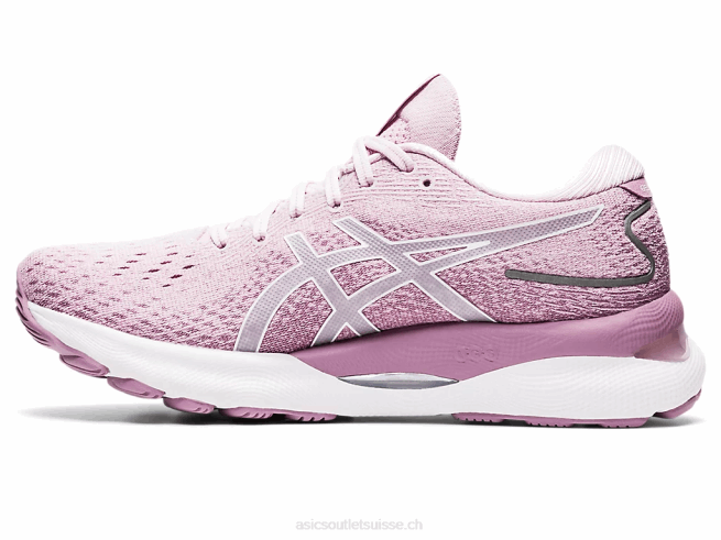 gel-nimbus 24 à peine rose/blanc Asics L6N0K3542