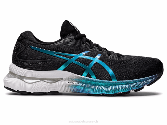 gel-nimbus 24 platine noir Asics L6N0K2724