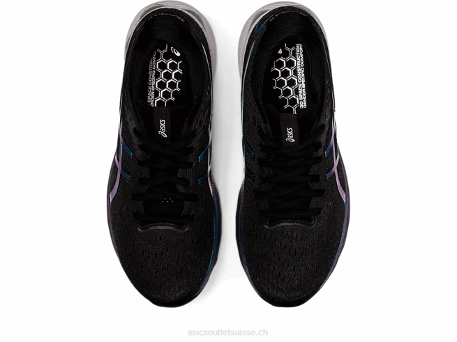 gel-nimbus 24 platine noir Asics L6N0K2724