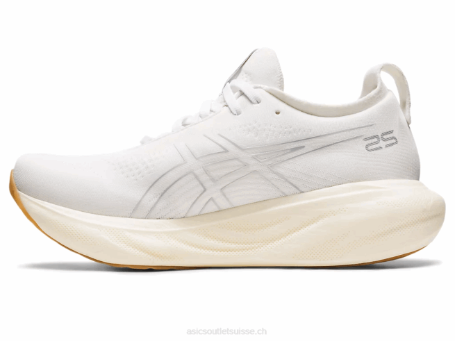 gel-nimbus 25 blanc Asics L6N0K2154