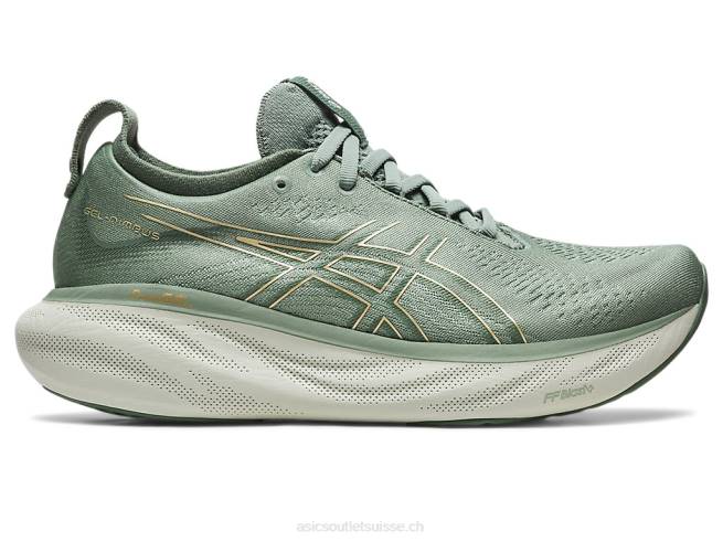 gel-nimbus 25 gris ardoise/champagne Asics L6N0K2380