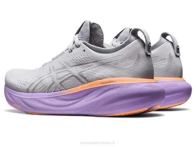 gel-nimbus 25 gris piémont/argent pur Asics L6N0K2148