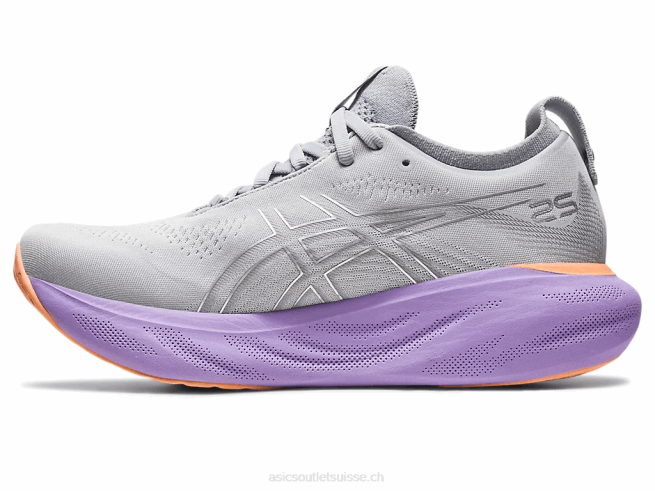 gel-nimbus 25 gris piémont/argent pur Asics L6N0K2148