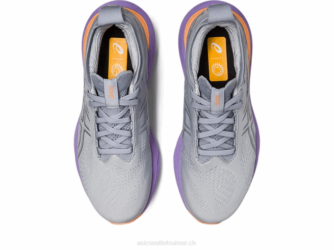 gel-nimbus 25 gris piémont/argent pur Asics L6N0K2148