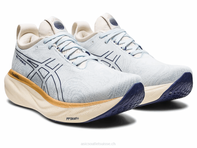 gel-nimbus 25 nagino ciel/crème Asics L6N0K2139