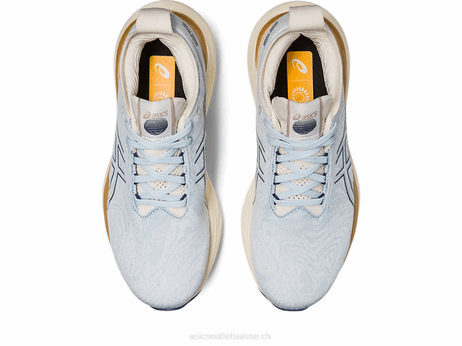 gel-nimbus 25 nagino ciel/crème Asics L6N0K2139