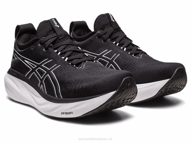 gel-nimbus 25 noir/argent pur Asics L6N0K2371