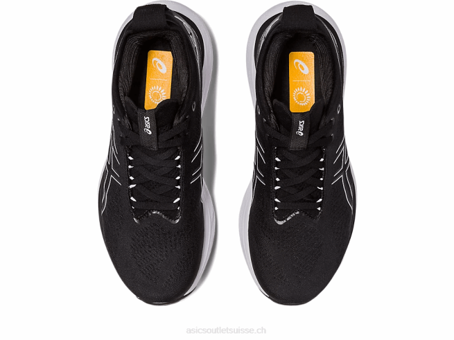 gel-nimbus 25 noir/argent pur Asics L6N0K2371