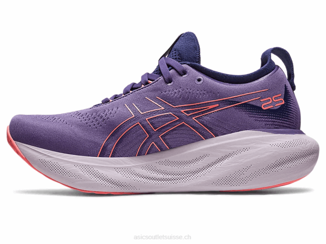 gel-nimbus 25 violet poussiéreux/papaye Asics L6N0K2372