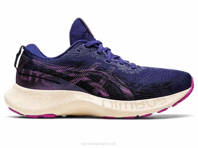 gel-nimbus lite 3 bleu marine/orchidée Asics L6N0K2907