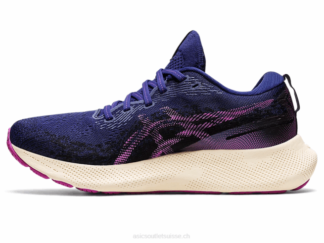 gel-nimbus lite 3 bleu marine/orchidée Asics L6N0K2907