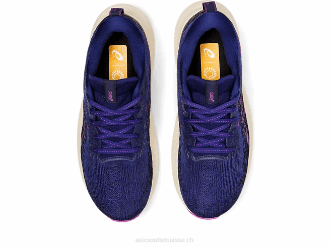 gel-nimbus lite 3 bleu marine/orchidée Asics L6N0K2907