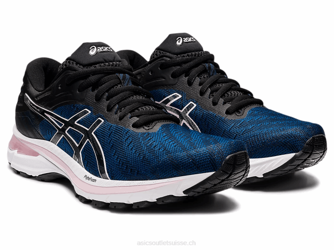 gel-poursuite 7 mako bleu/noir Asics L6N0K2963