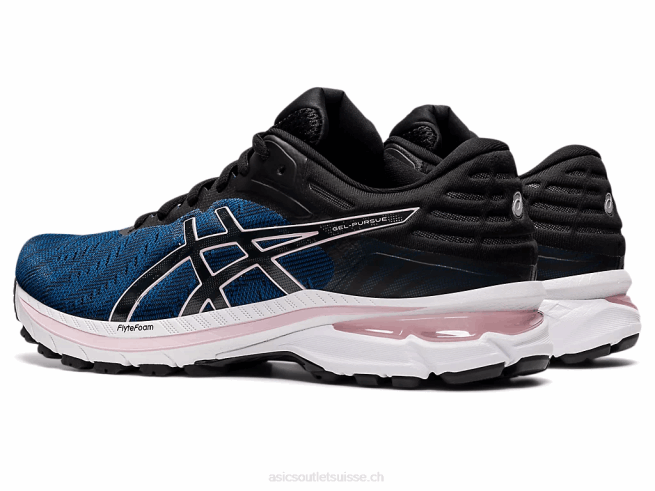 gel-poursuite 7 mako bleu/noir Asics L6N0K2963
