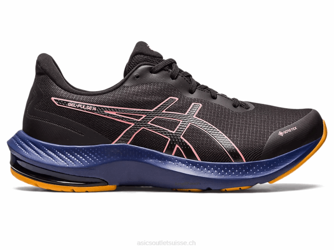 gel pulse 14 gtx noir/papaye Asics L6N0K2552