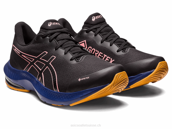 gel pulse 14 gtx noir/papaye Asics L6N0K2552