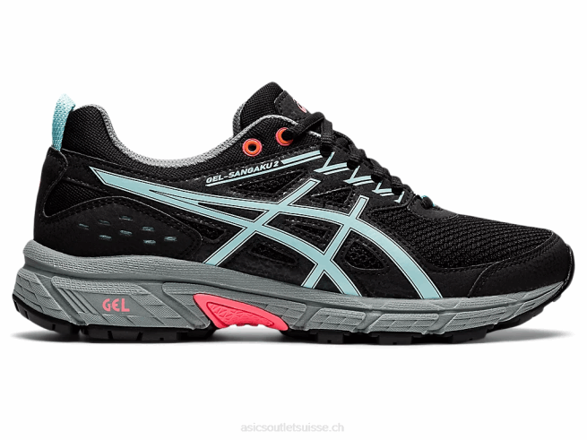 gel-sangaku 2 noir/bleu clair Asics L6N0K2601