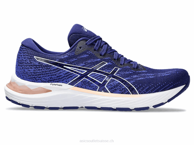 gel-stratus 3 tricot bleu plongeant/ciel doux Asics L6N0K2342