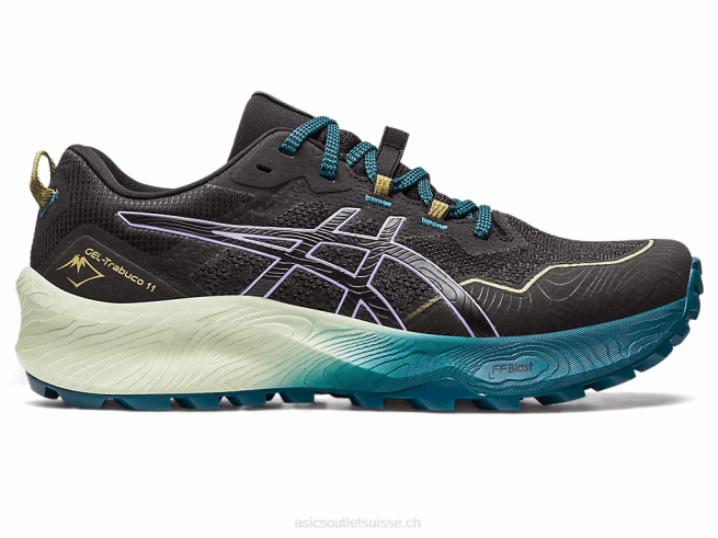 gel-trabuco 11 noir/violet numérique Asics L6N0K2333