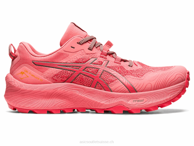 gel-trabuco 11 pamplemousse rose/lierre Asics L6N0K2306